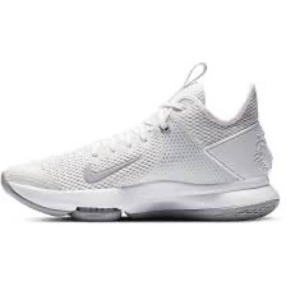 Nike LeBron Witness 4 “White Wolf Grey” Men’s Basketball Shoes Size 13 - Picture 1 of 13
